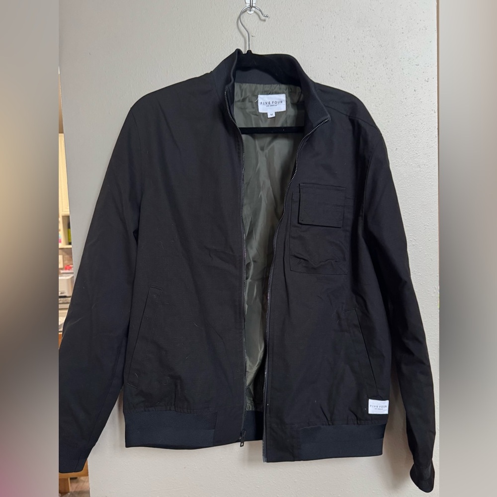 Men’s black jacket